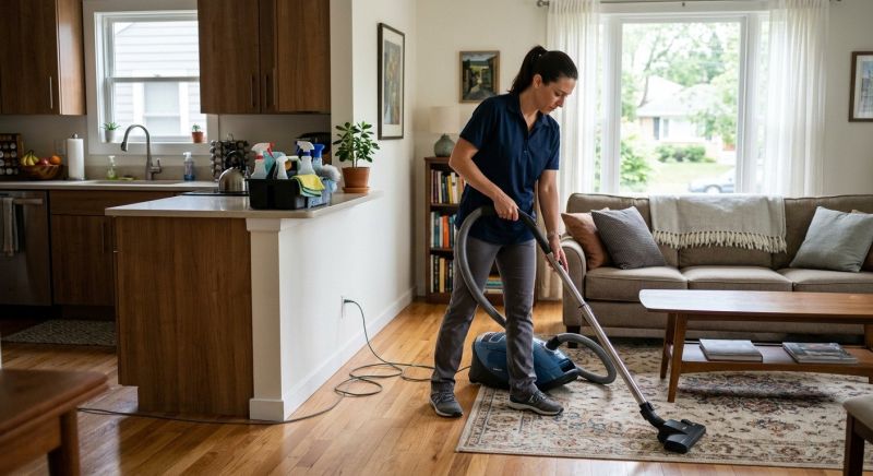 Basement Vacuuming in Frisco, TX