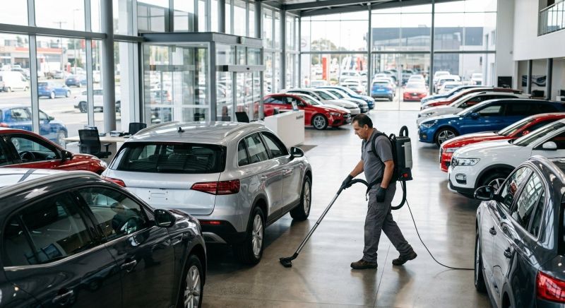 Car Dealership Cleaning in Frisco, TX