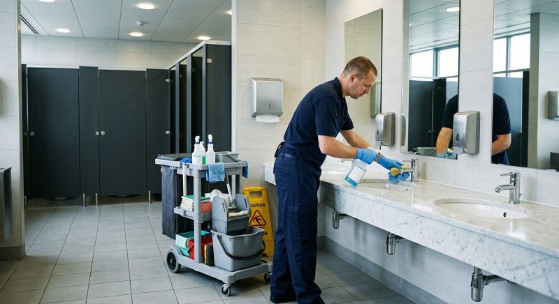 Office Bathroom Cleaning in Rockwall, TX