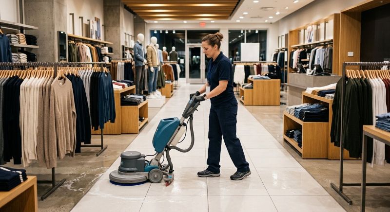 Commercial Floor Cleaning in Conroe, TX