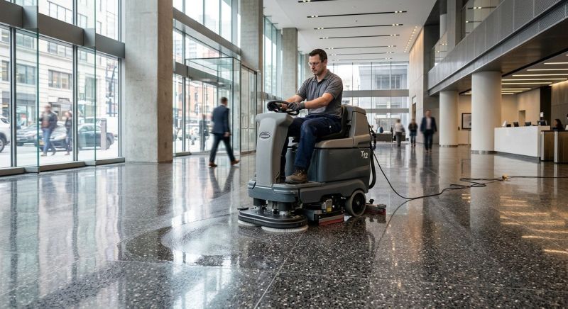 Commercial Floor Shining in Worcester, MA