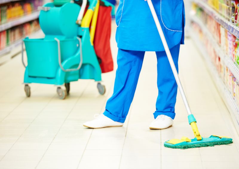 Commercial Kitchen Mopping in Shreveport, LA