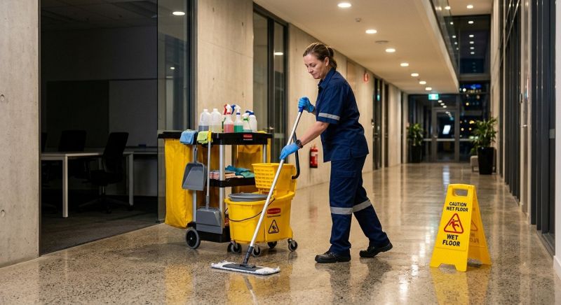 Commercial Kitchen Mopping in Frisco, TX