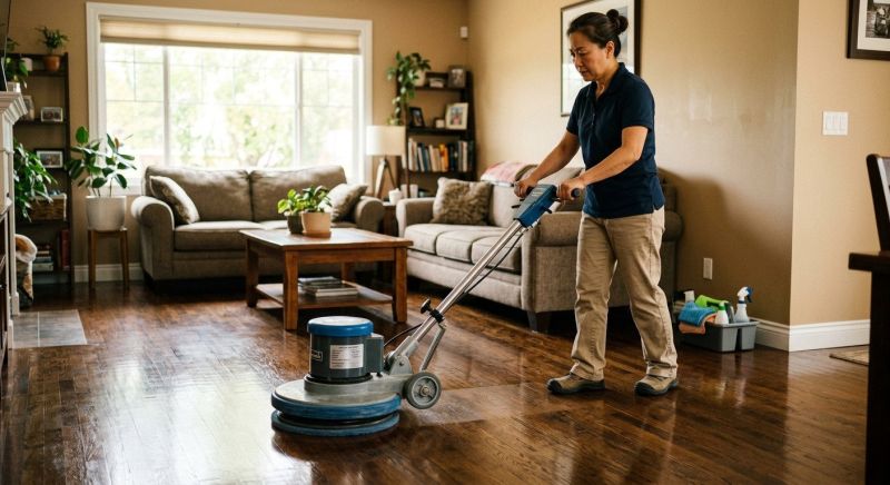 Hardwood Floor Polishing in Los Angeles, CA