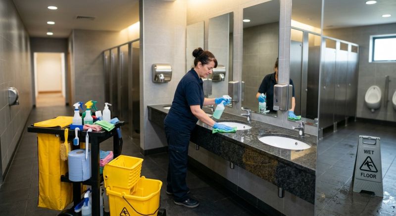 Restroom Cleaning in Conroe, TX