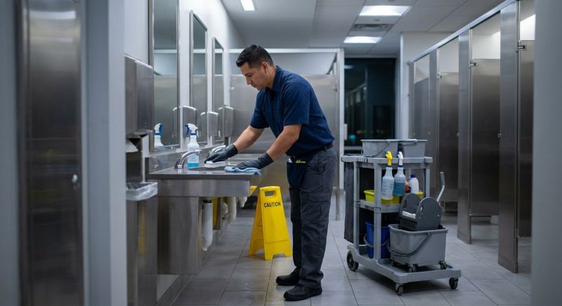 Restroom Cleaning in Frisco, TX