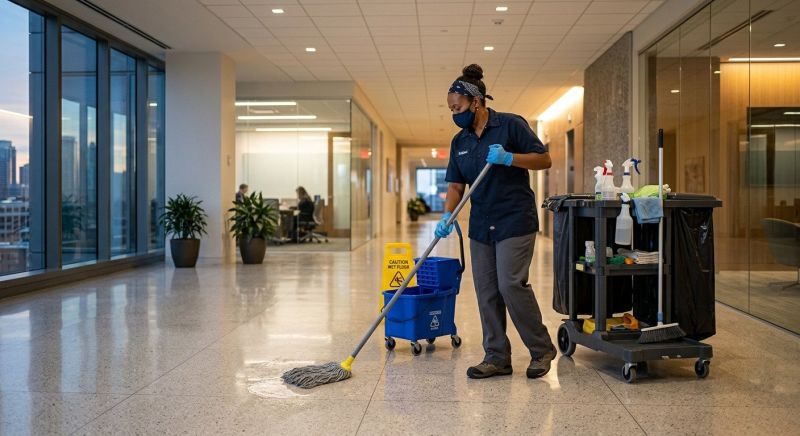 Restroom Cleaning in Frisco, TX